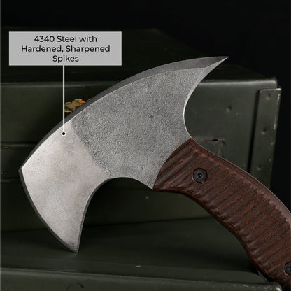 AncientSmithy Tactical tomahawk "Wendigo" with polymer composite handle