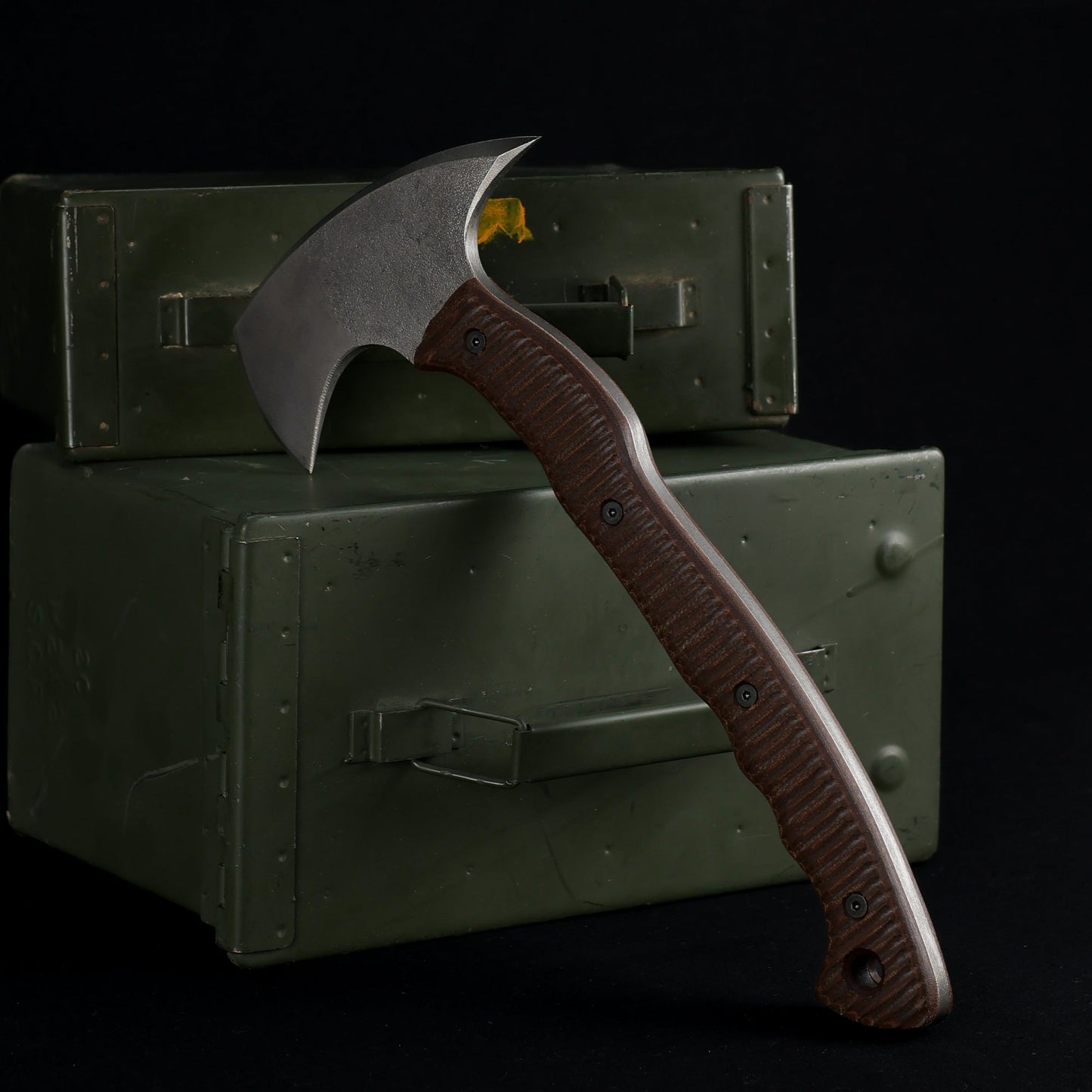 AncientSmithy Tactical tomahawk "Wendigo" with polymer composite handle