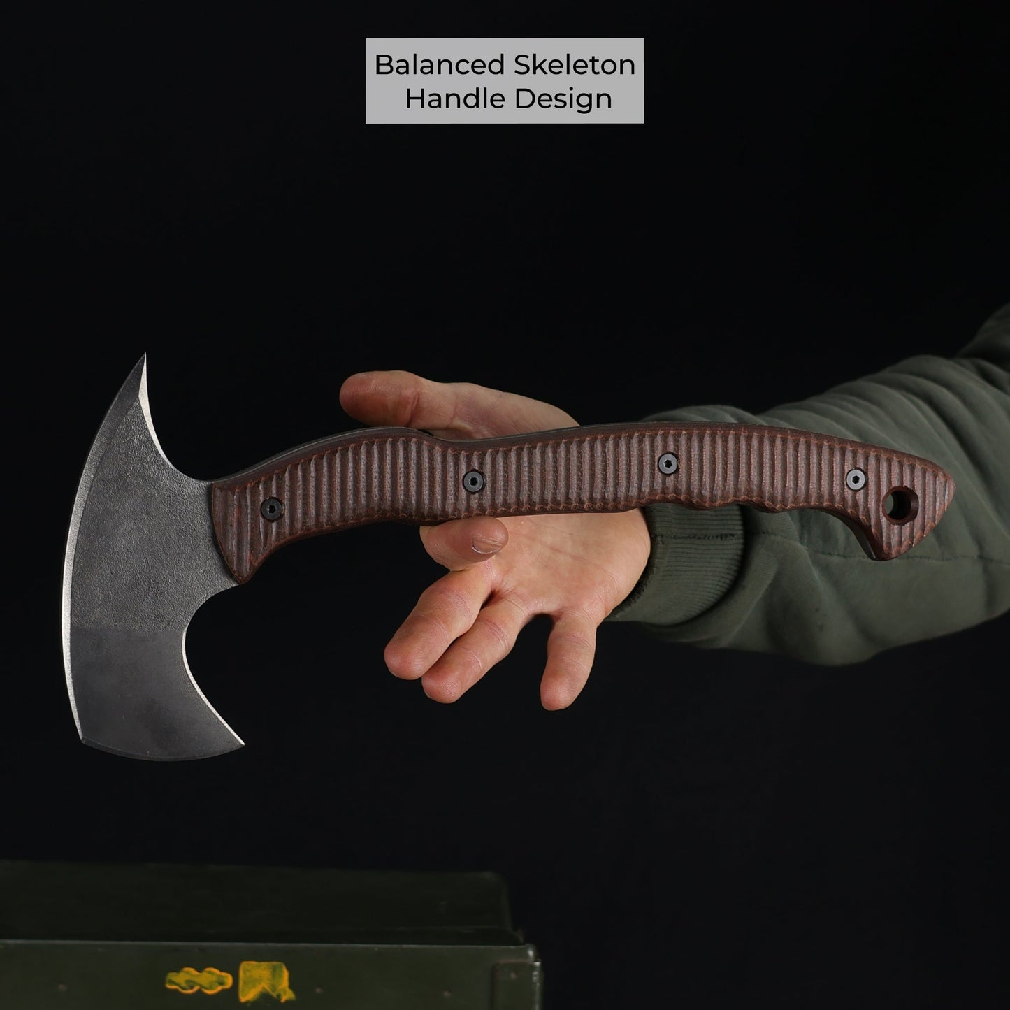 AncientSmithy Tactical tomahawk "Wendigo" with polymer composite handle