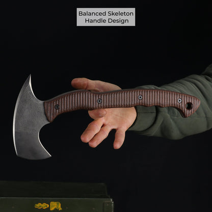 AncientSmithy Tactical tomahawk "Wendigo" with polymer composite handle