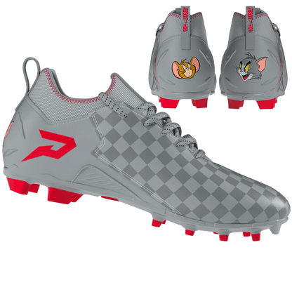 Tom and Jerry "Cheddar Chase" Football Cleats - Quantum Speed by Phenom Elite - Angler's Pro Tackle & Outdoors