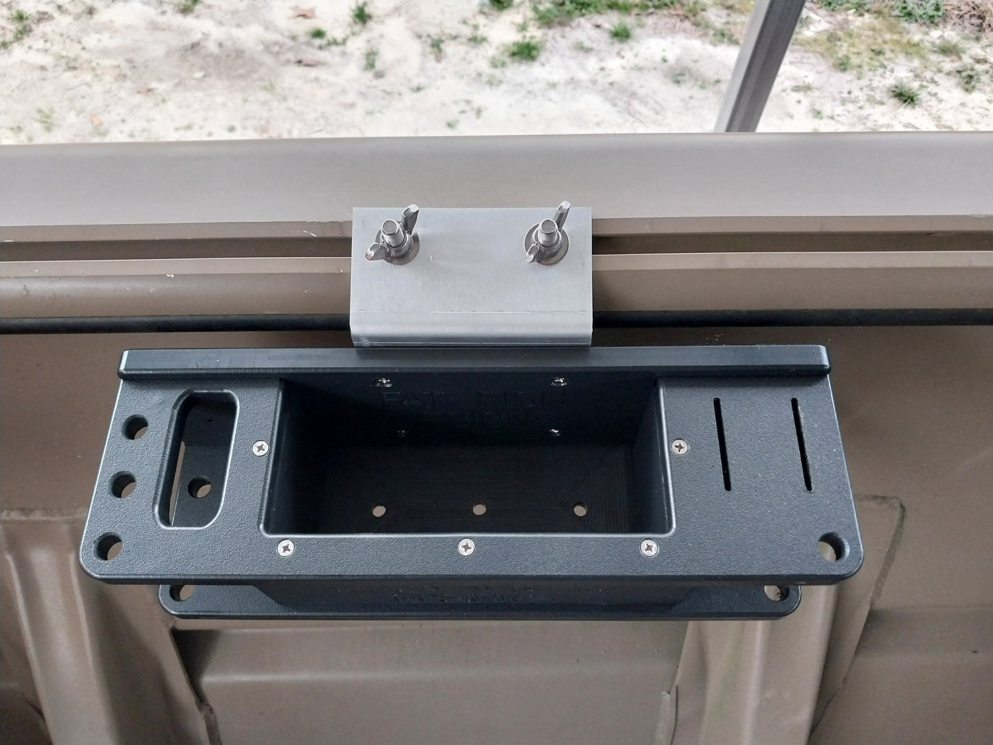 Fat Fish Designz Tool Box fishing tools holder(with or w/o track mount)