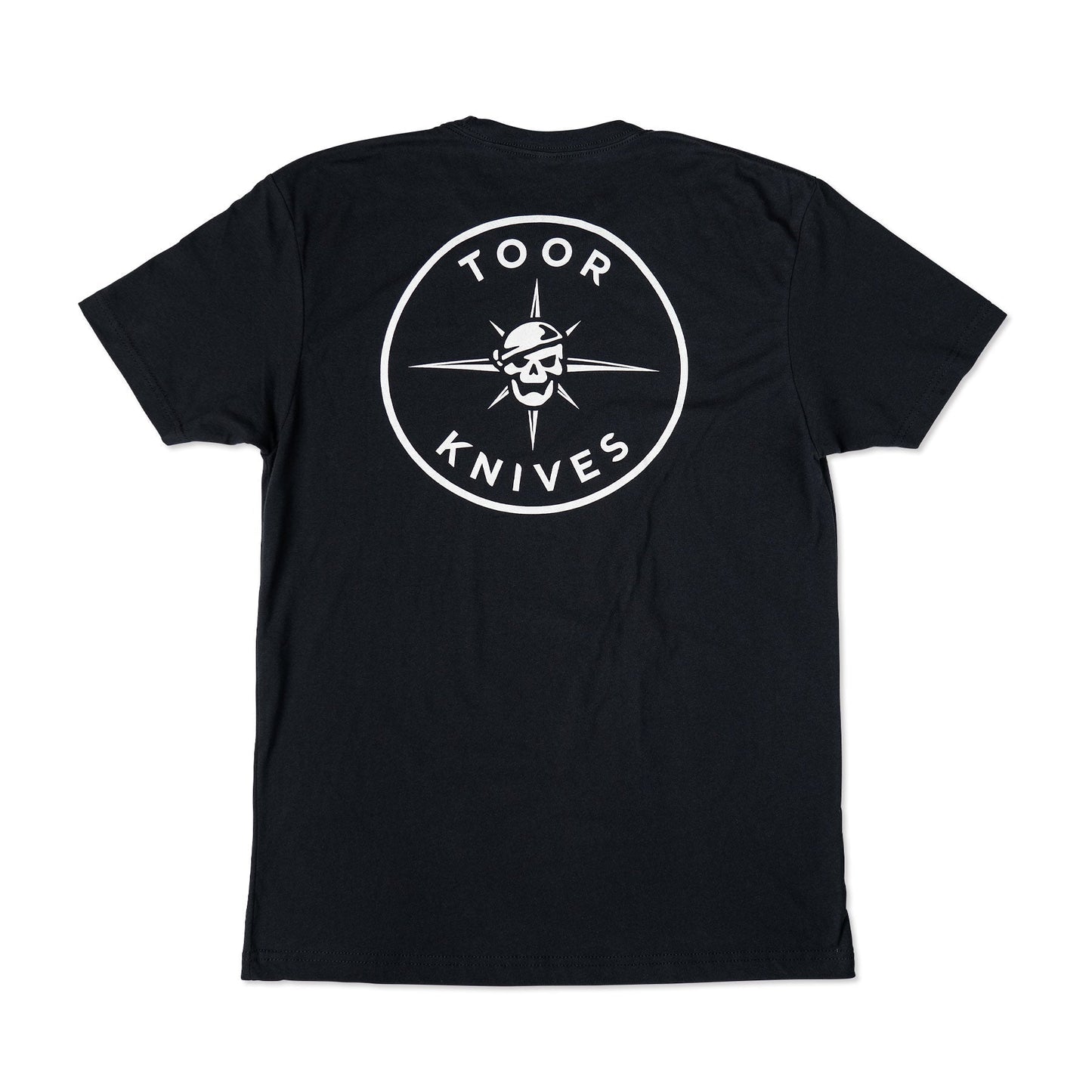 Toor Knives Logo Tee - Black/White - Angler's Pro Tackle & Outdoors