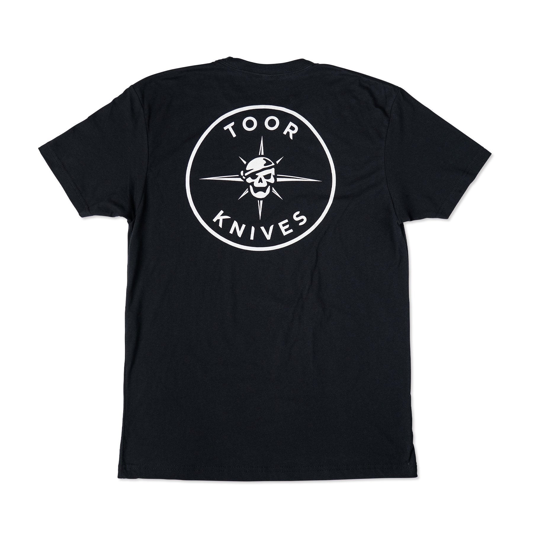 Toor Knives Logo Tee - Black/White - Angler's Pro Tackle & Outdoors