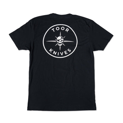 Toor Knives Logo Tee - Black/White - Angler's Pro Tackle & Outdoors
