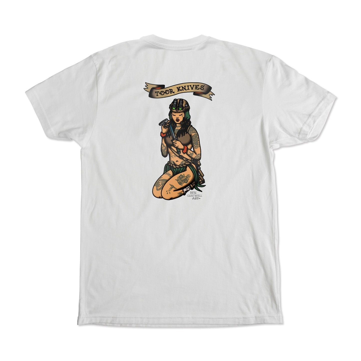 Toor Knives Pin - Up Hula Operator Tee - Angler's Pro Tackle & Outdoors