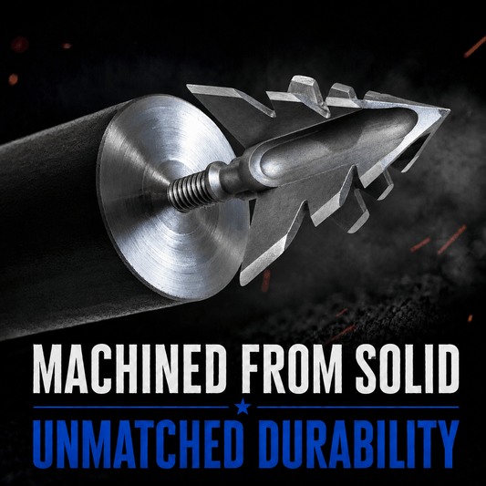 TOTA | 100 Grain Broadhead |Small Game and Turkey | Fixed Blade