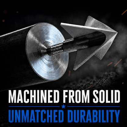 TOTA | 125 grain XL broadhead  | 1-3/16-inch solid | fixed blade