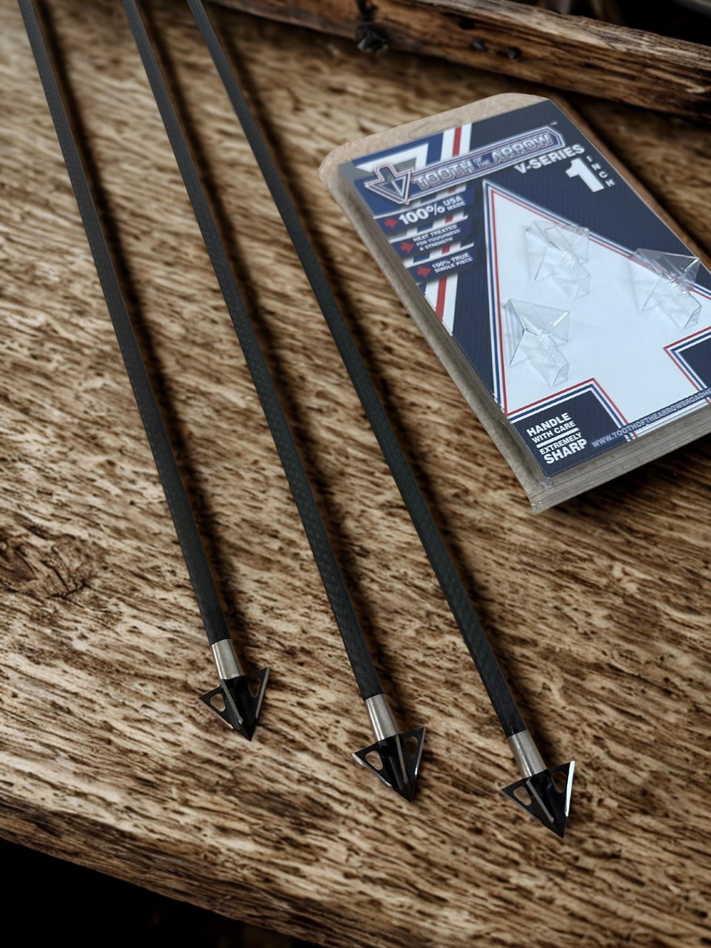 TOTA | 85 grain broadhead |1-inch vented | fixed blade