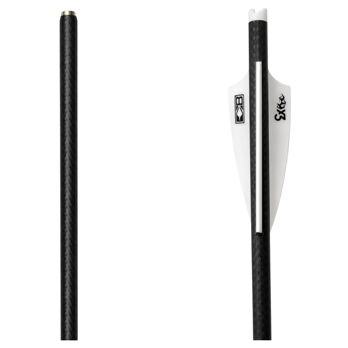 TOTA | Fletched Crossbow Bolts | The Bolt | Fletched 3" Vanes