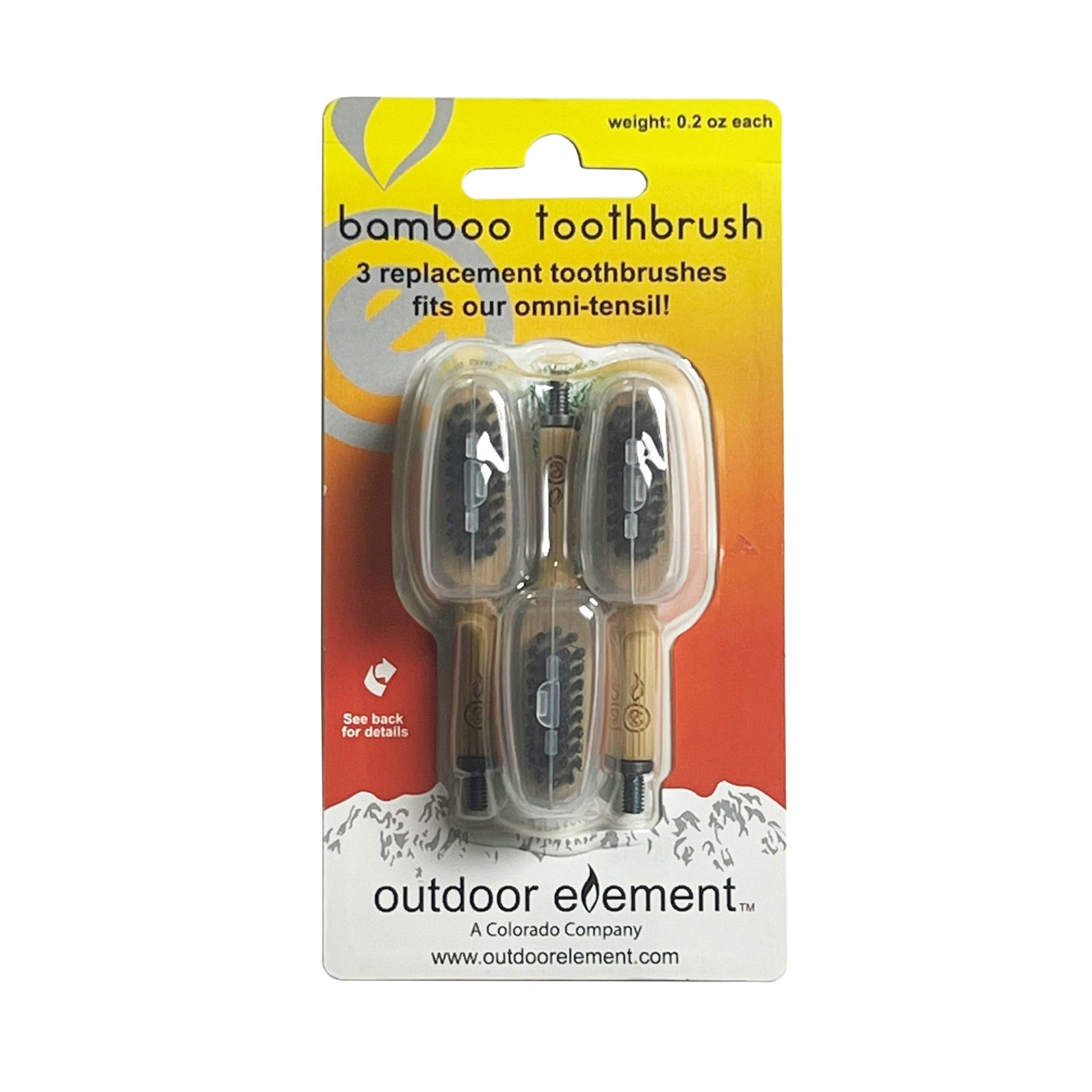 Toothbrush Replacement Heads 3pk, Omni - Tensil - Angler's Pro Tackle & Outdoors