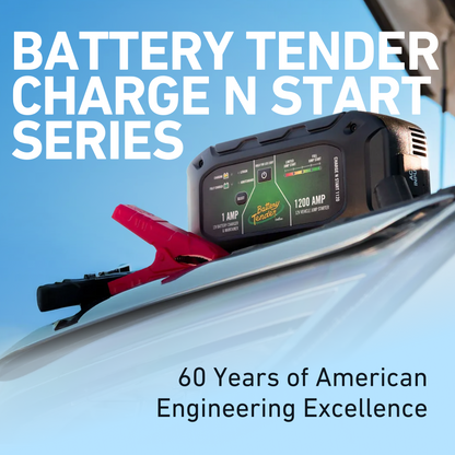 Battery Tender® Charge N Start 1120 1 AMP Battery Charger & 1200 AMP Jump Starter