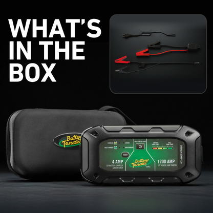 Battery Tender® Charge N Start 4120 4 AMP Battery Charger & 1200 AMP Jump Starter