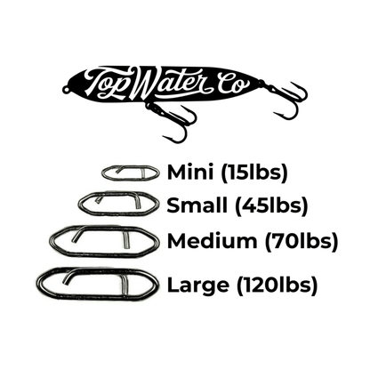 Topwater Co Speed Clips (15 - 45 - 70 - 120lbs) - Angler's Pro Tackle & Outdoors