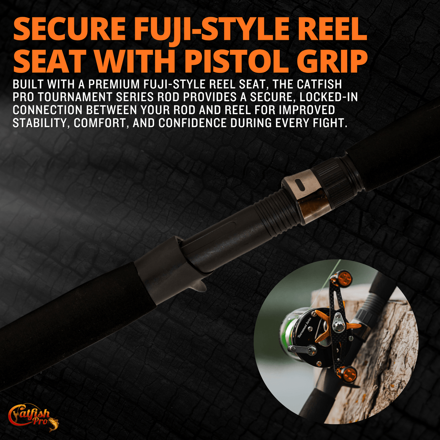 Catfish Pro Tournament Series Casting Rod