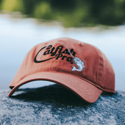 Catfish Pro Tournament Series Orange Dad Hat