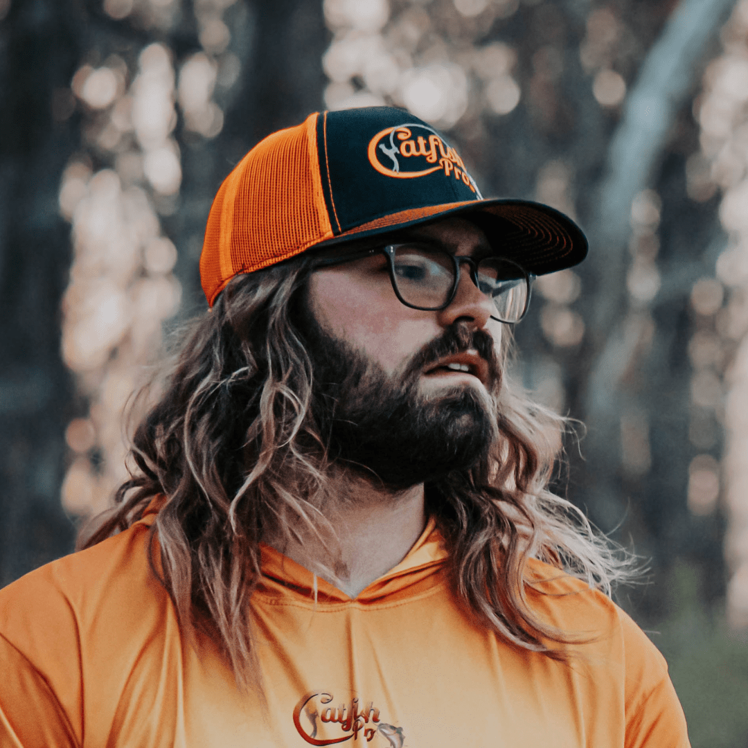 Catfish Pro Tournament Series Orange Snapback Hat