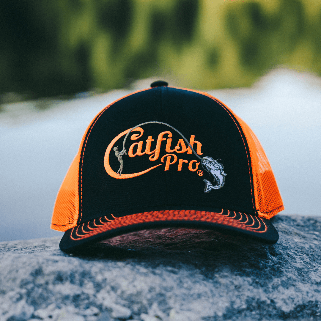 Catfish Pro Tournament Series Orange Snapback Hat
