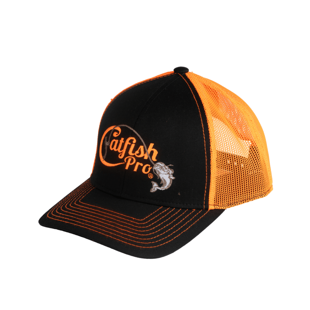 Catfish Pro Tournament Series Orange Snapback Hat