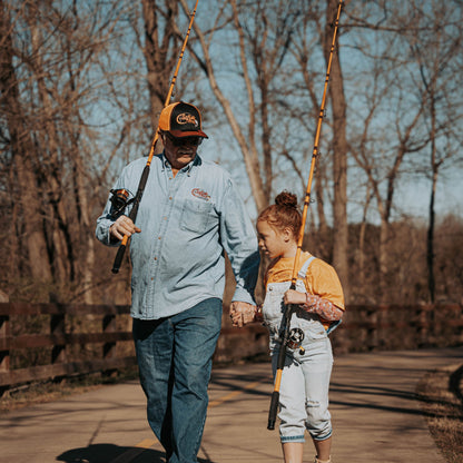 Catfish Pro Tournament Series Orange Snapback Hat