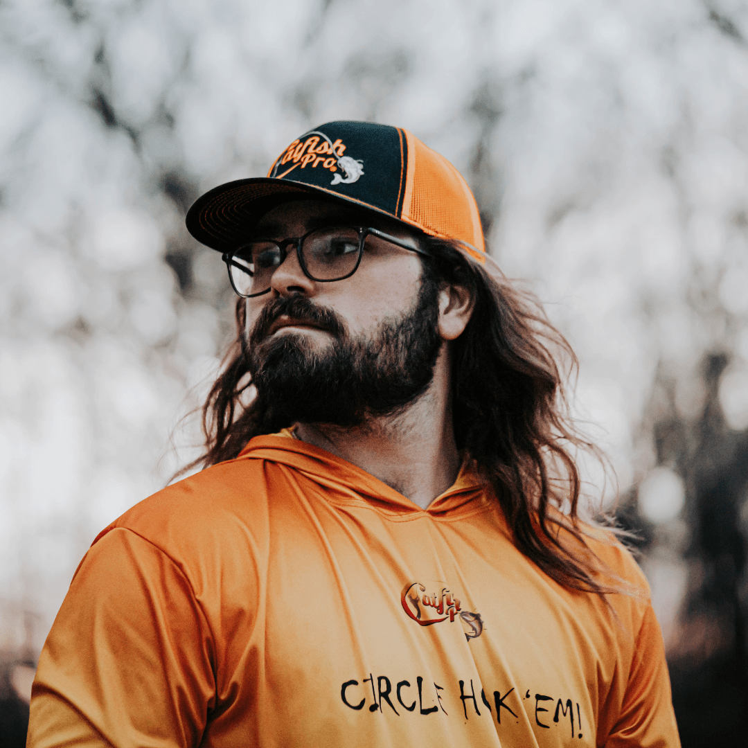 Catfish Pro Tournament Series Orange Snapback Hat