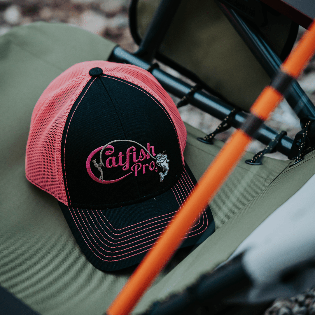 Catfish Pro Tournament Series Pink Snapback Hat