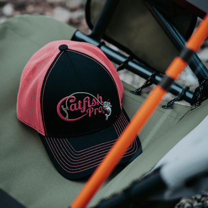 Catfish Pro Tournament Series Pink Snapback Hat
