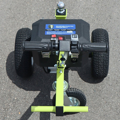 Tow Tuff TMD - 35ETD8 Adjustable 3500 Lbs Capacity Electric Trailer Dolly, Green - Angler's Pro Tackle & Outdoors