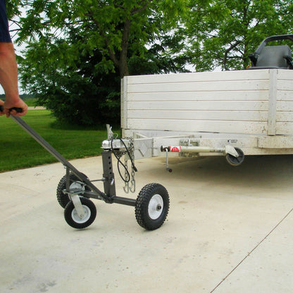 Tow Tuff TMD - 800C Adjustable Solid Steel 800lb Capacity Trailer Dolly w/Caster - Angler's Pro Tackle & Outdoors