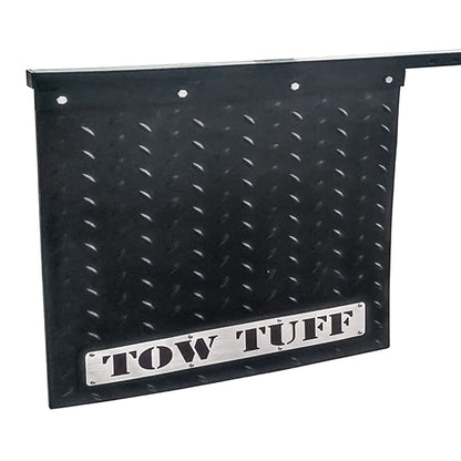 Tow Tuff Universal Mounts Adjustable Mud Flaps, Works with 2.5” Receiver Hitches - Angler's Pro Tackle & Outdoors