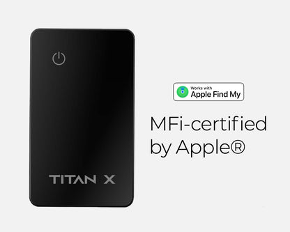 TITAN X Finder Card I Wallet Tracker I iOS