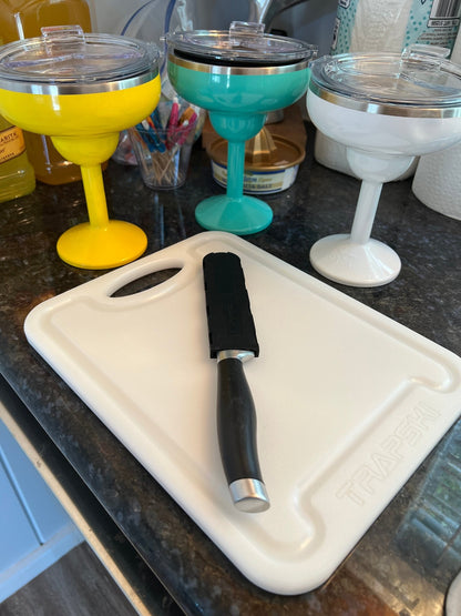 TRAPSKI 3/8 Inch Thick HDPE Cutting Boards | Food - Grade | Juice Grooves - Angler's Pro Tackle & Outdoors