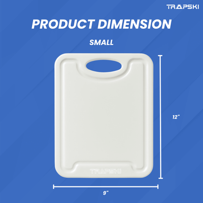 TRAPSKI 3/8 Inch Thick HDPE Cutting Boards | Food - Grade | Juice Grooves - Angler's Pro Tackle & Outdoors