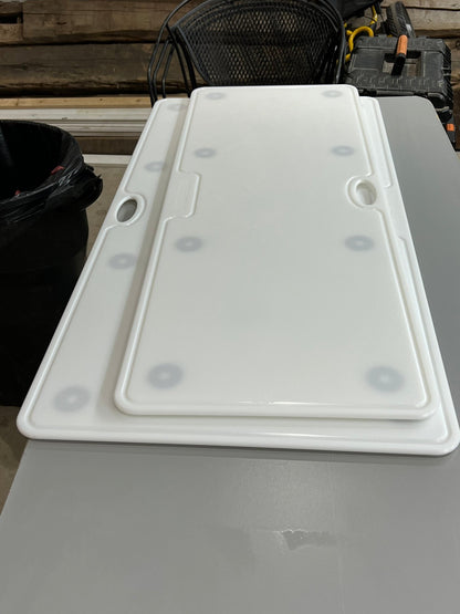 TRAPSKI Big Game Cutting Boards HDPE Cutting Boards | 48 x 18 or 24 Inch | Juice Grooves - Angler's Pro Tackle & Outdoors