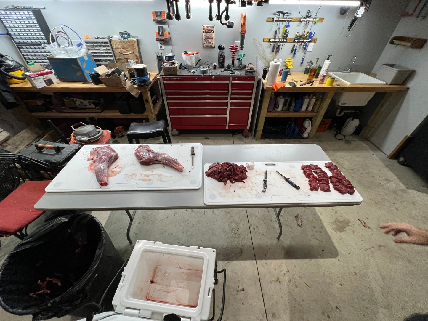 TRAPSKI Big Game Cutting Boards HDPE Cutting Boards | 48 x 18 or 24 Inch | Juice Grooves - Angler's Pro Tackle & Outdoors