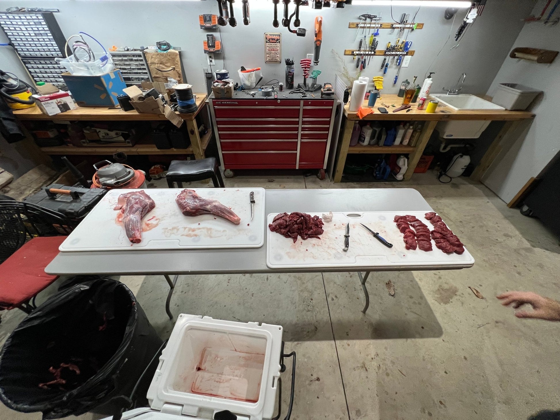 TRAPSKI Big Game Cutting Boards HDPE Cutting Boards | 48 x 18 or 24 Inch | Juice Grooves - Angler's Pro Tackle & Outdoors