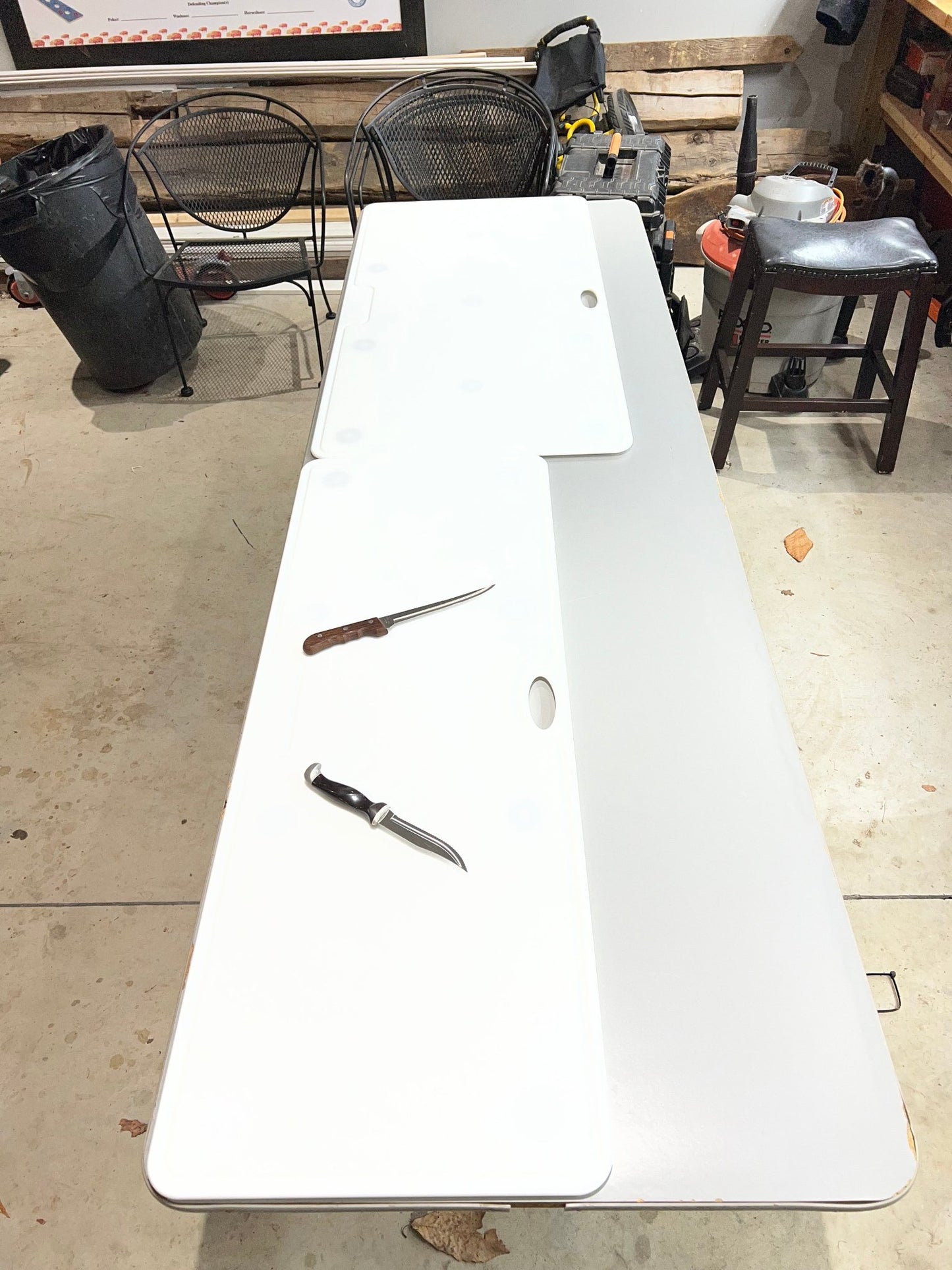 TRAPSKI Big Game Cutting Boards HDPE Cutting Boards | 48 x 18 or 24 Inch | Juice Grooves - Angler's Pro Tackle & Outdoors