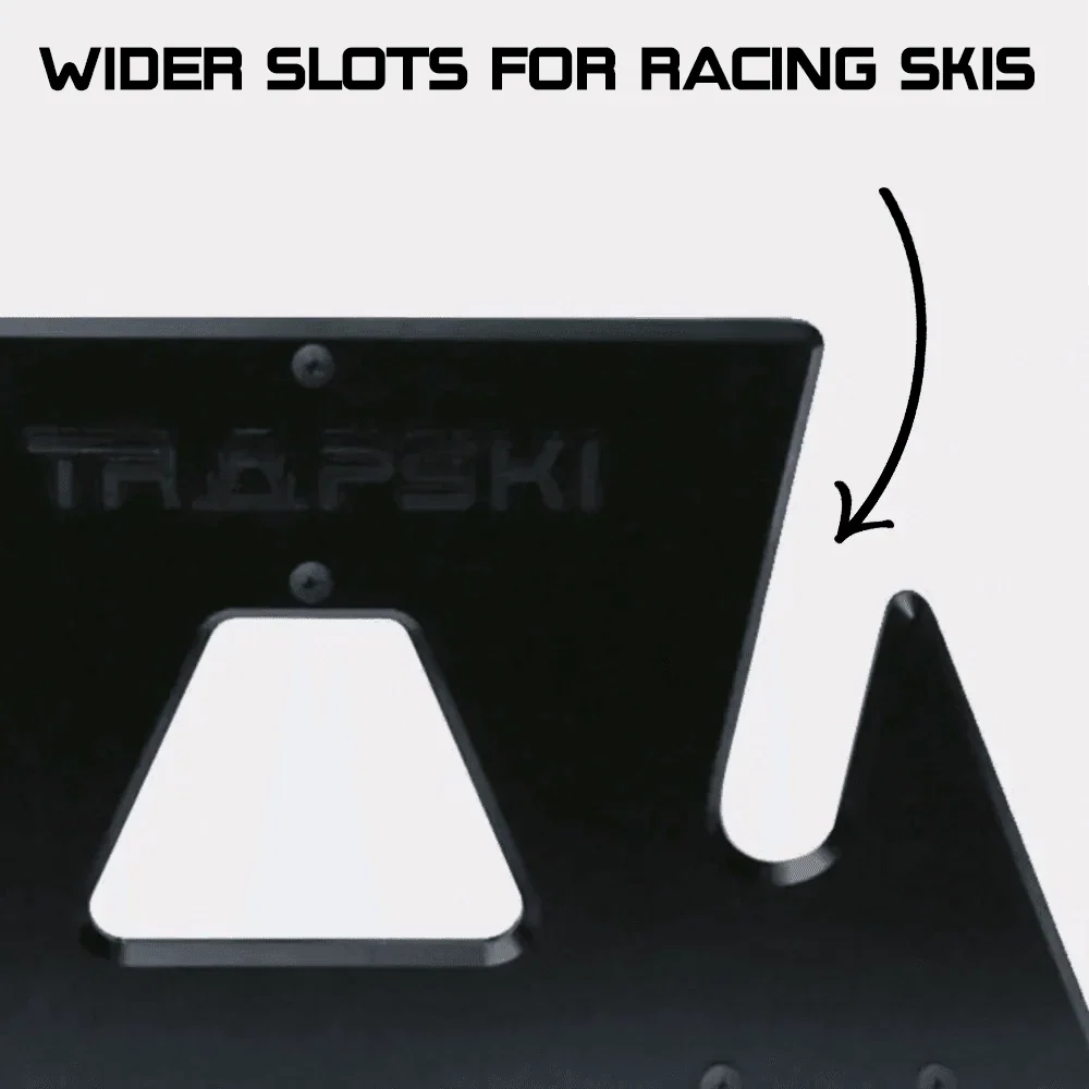 TRAPSKI DOUBLE Mobile All Mountain Ski and Standard Stance Snowboard Rack