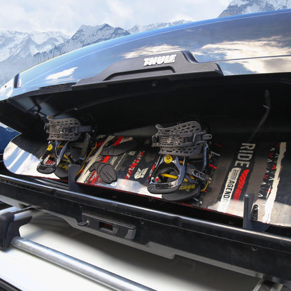 TRAPSKI LowPro 3 M Ski and Snowboard Rack Insert for Rooftop Cargo Box