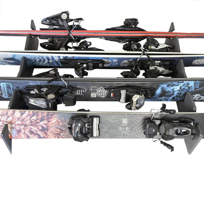 TRAPSKI LowPro 4 L Ski and Snowboard Rack Insert for Rooftop Cargo Box