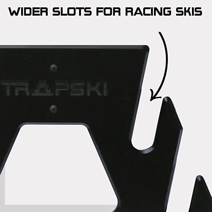 TRAPSKI QUAD Mobile All Mountain Ski and Standard Stance Snowboard Rack
