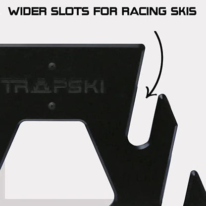 TRAPSKI QUAD Mobile All Mountain Ski and Standard Stance Snowboard Rack