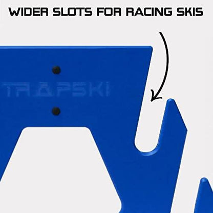 TRAPSKI QUAD Mobile All Mountain Ski and Standard Stance Snowboard Rack