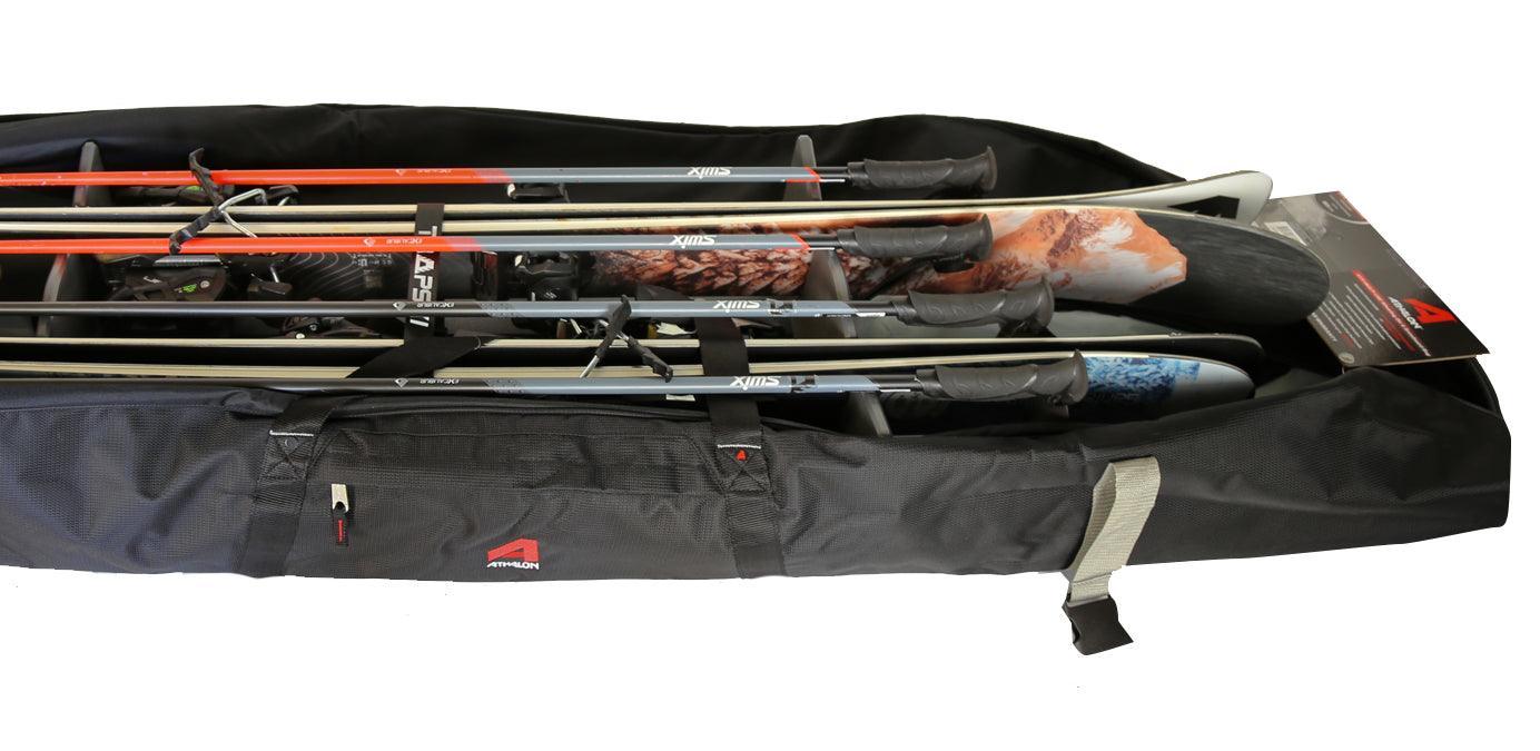 TRAPSKI Traveler Rack for Dual/Double Ski Travel Bags