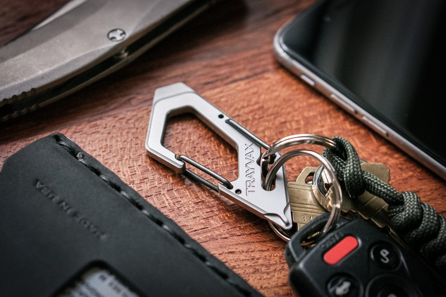 Trayvax Talon Carabiner Multi-Tool S35VN