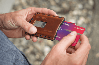 Trayvax Ascent Wallet - Raw Stealth Black