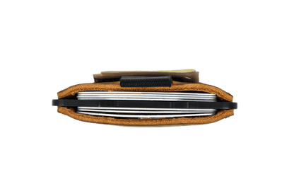 Trayvax Ascent Wallet - Black Tobacco Brown