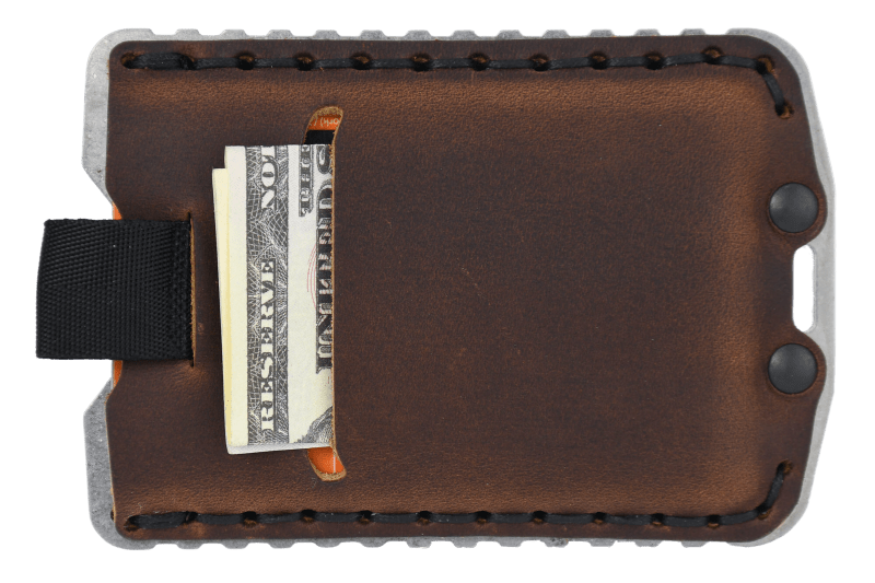 Trayvax Ascent Wallet - Raw Mississippi Mud