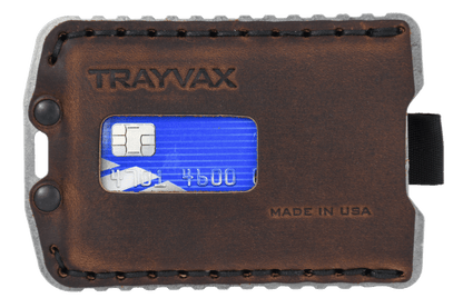 Trayvax Ascent Wallet - Raw Mississippi Mud