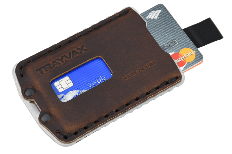 Trayvax Ascent Wallet - Raw Mississippi Mud